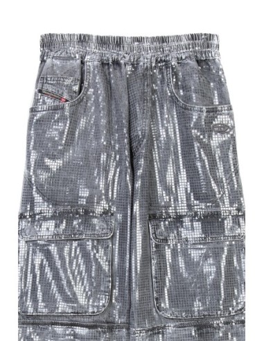 Diesel pantalon femme gris