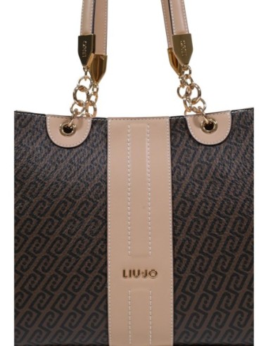 Liu Jo sac cabas femme marron