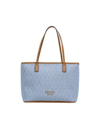 Sac cabas Liu Jo bleu azur imprimé femme