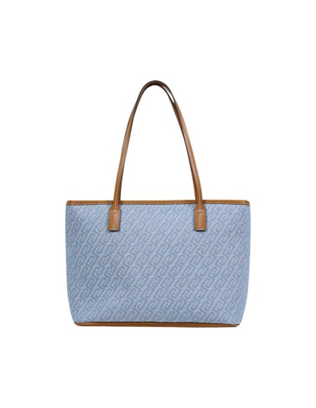 Sac cabas Liu Jo bleu azur imprimé femme