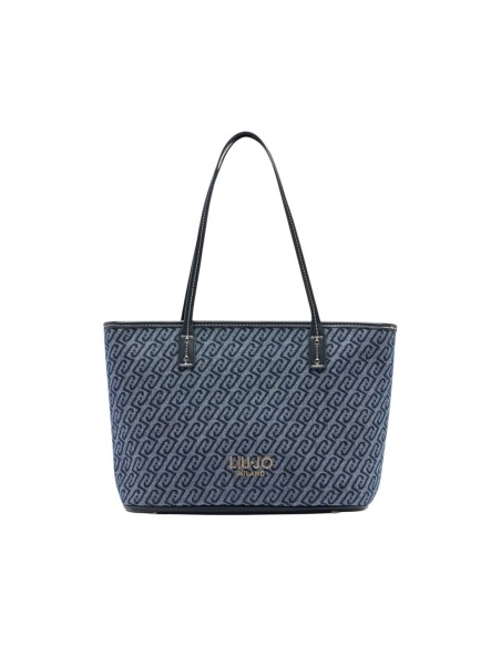 Sac cabas Liu Jo bleu femme imprimé