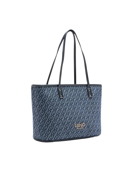 Sac cabas Liu Jo bleu femme imprimé