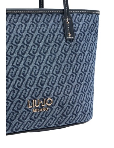 Sac cabas Liu Jo bleu femme imprimé