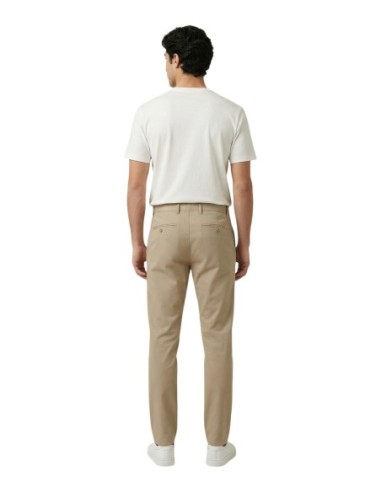 Pantalon Gant beige homme coton stretch