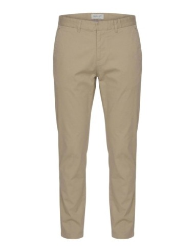 Pantalon Gant beige homme coton stretch