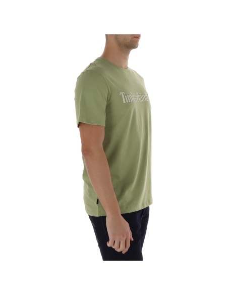 T-shirt Timberland vert homme imprimé