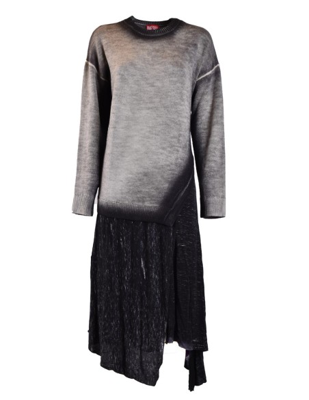 Robe Diesel grise femme en modal
