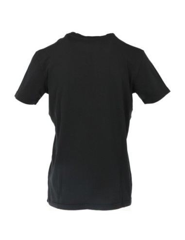 T-shirt Diesel homme noir imprimé coton
