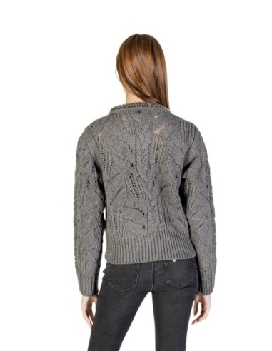 Pull Liu Jo gris femme laine mélangée