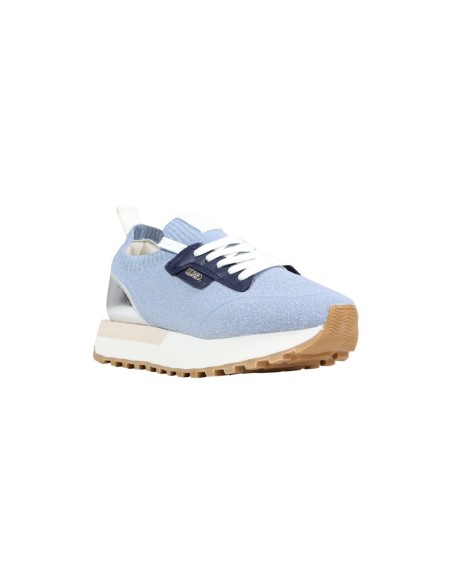 Baskets Liu Jo femme bleu azur plateforme