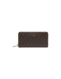 Portefeuille Liu Jo marron femme zip around XL