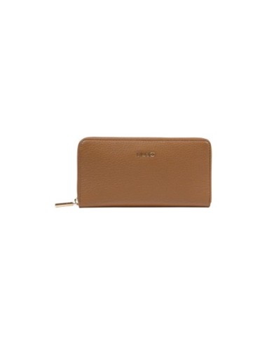 Portefeuille Liu Jo camel femme zip XL