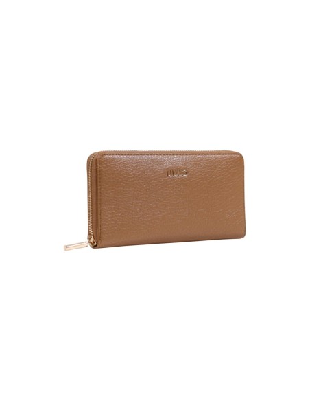 Portefeuille Liu Jo camel femme zip XL