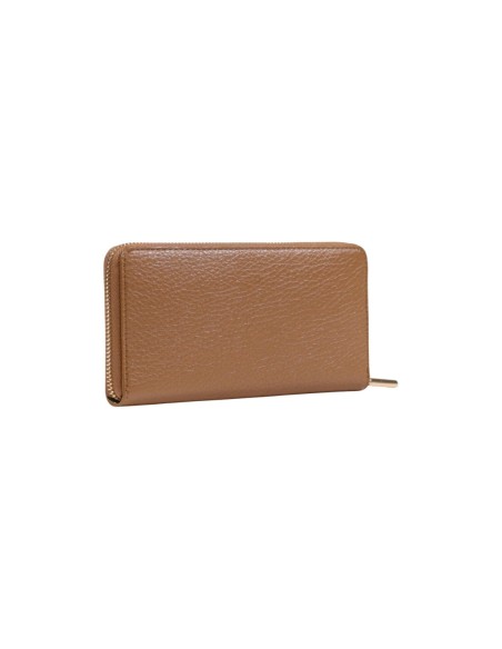 Portefeuille Liu Jo camel femme zip XL