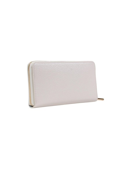 Portefeuille Liu Jo blanc femme zippé