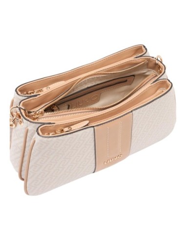 Sac bandoulière Liu Jo beige femme