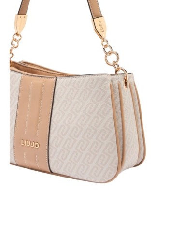 Sac bandoulière Liu Jo beige femme