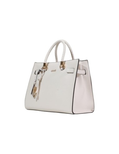 Sac cabas Liu Jo blanc femme bandoulière