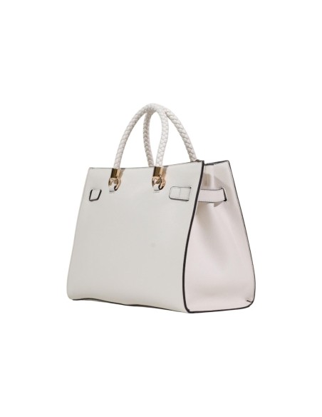 Sac cabas Liu Jo blanc femme bandoulière