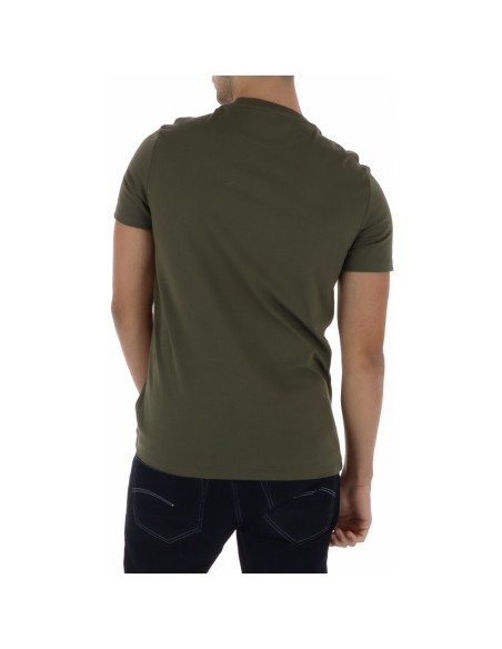 T‑shirt Timberland homme vert en coton