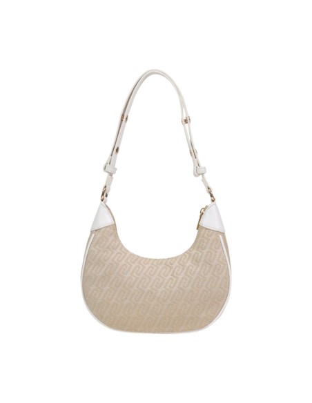 Sac hobo Liu Jo beige femme