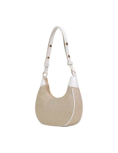 Sac hobo Liu Jo beige femme