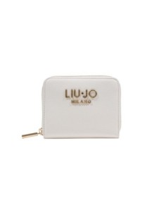 Portefeuille Liu Jo blanc femme zippé