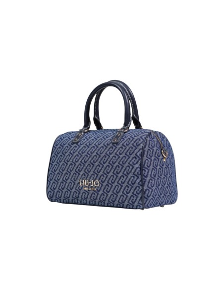 Sac satchel Liu Jo bleu femme zippé