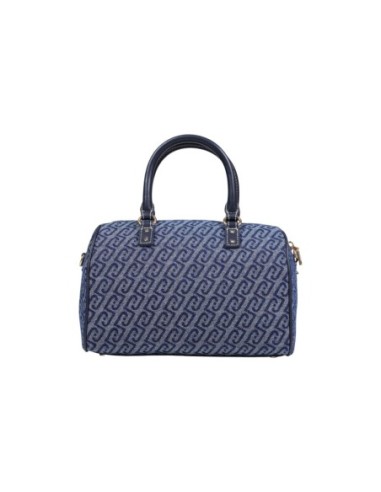 Sac satchel Liu Jo bleu femme zippé