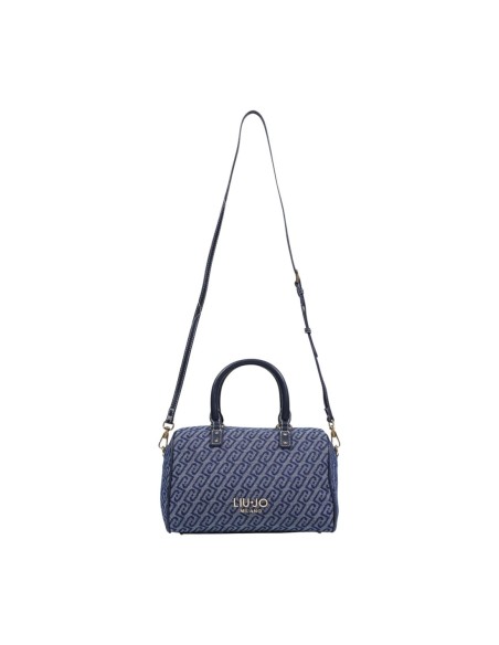 Sac satchel Liu Jo bleu femme zippé