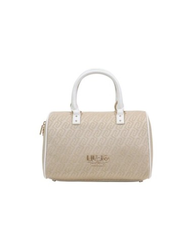 Sac satchel Liu Jo beige femme