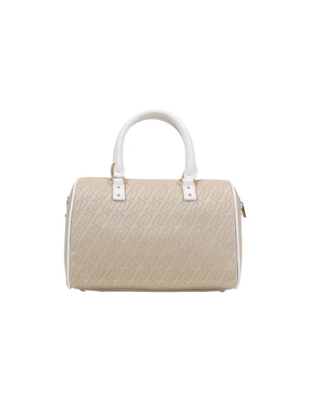 Sac satchel Liu Jo beige femme
