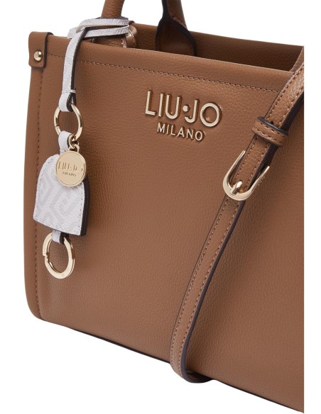Sac cabas Liu Jo marron femme bandoulière