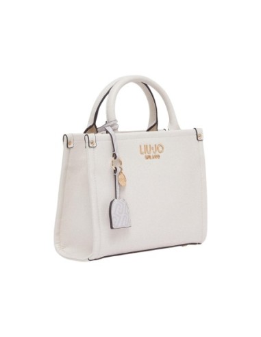 Sac cabas Liu Jo beige femme zippé