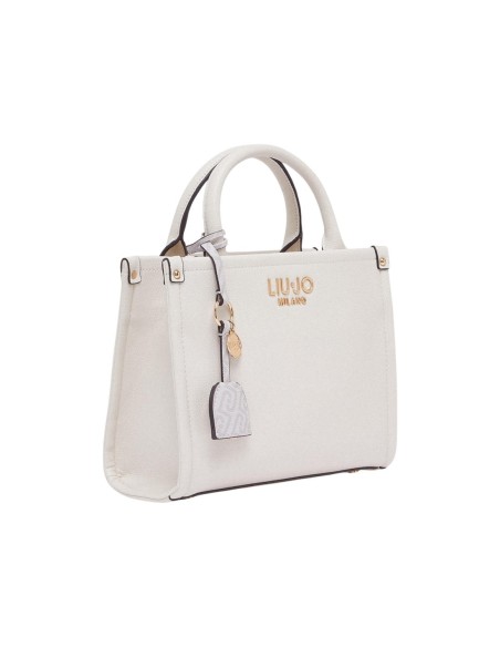 Sac cabas Liu Jo beige femme zippé