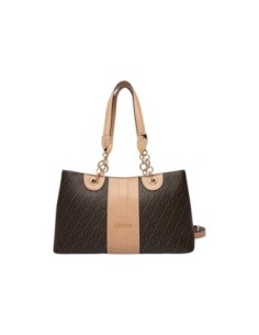 Liu Jo Sac cabas femme S TOTE – Marron imprimé