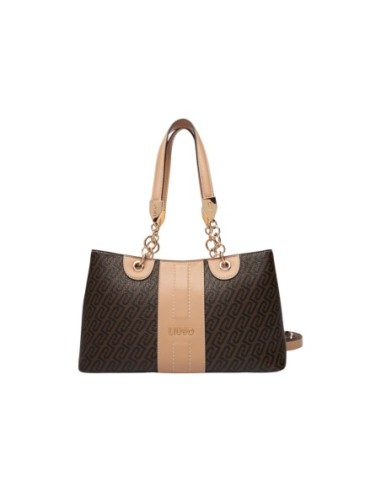 Liu Jo Sac cabas femme S TOTE – Marron imprimé