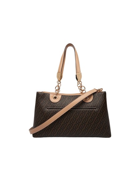 Liu Jo Sac cabas femme S TOTE – Marron imprimé