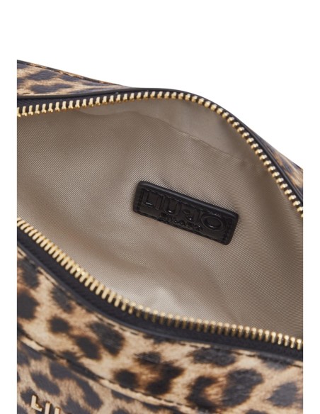 Liu Jo Sac bandoulière femme léopard – Marron 26x16