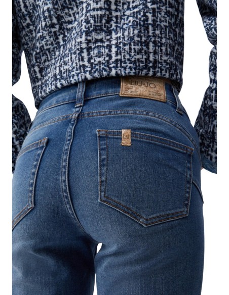 Liu Jo Jean femme bleu – Zip & bouton, poches