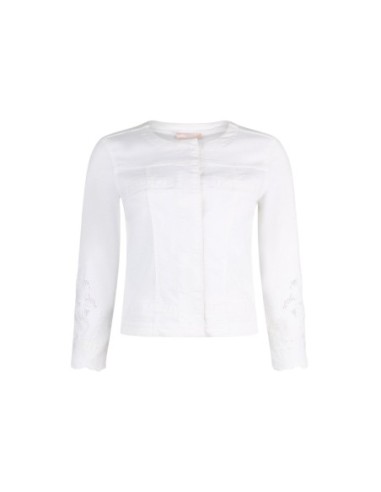 Liu Jo Veste femme blanche – Manches 3/4, col rond