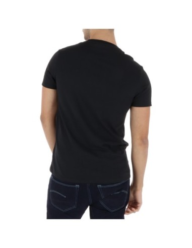 Timberland T-shirt homme noir col rond – Coton