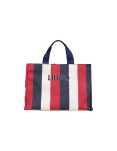 Liu Jo Sac à main femme bleu rayures – Coton 30x15