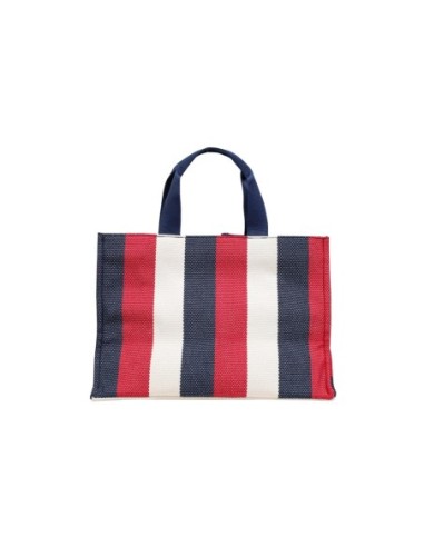 Liu Jo Sac à main femme bleu rayures – Coton 30x15