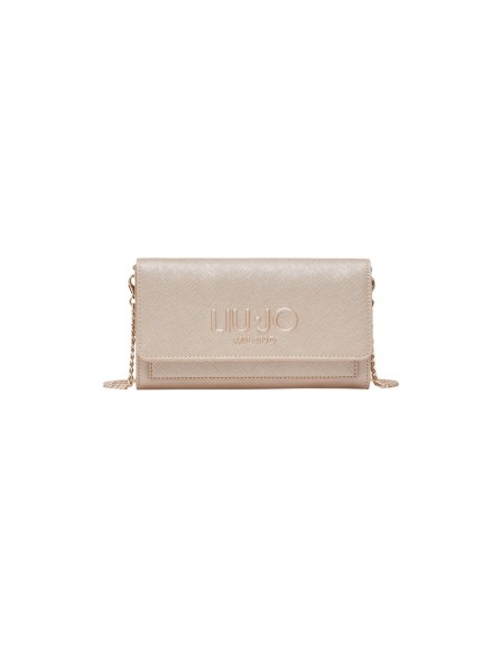 Liu Jo Portefeuille femme doré – Fermeture pression