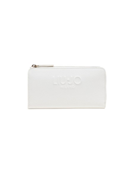 Liu Jo Portefeuille femme beige zippé – Compartiments