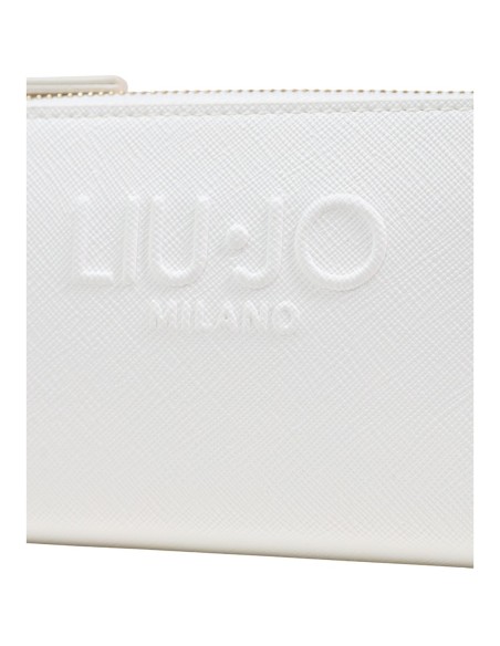 Liu Jo Portefeuille femme beige zippé – Compartiments