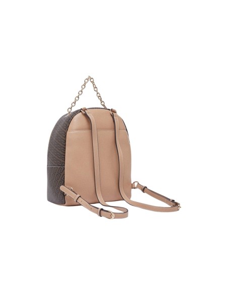 Liu Jo Sac à dos femme marron imprimé – 26x28