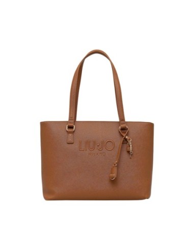 Liu Jo Sac à main femme camel grand format 40 cm