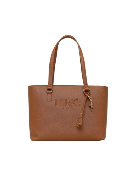 Liu Jo Sac à main femme camel grand format 40 cm